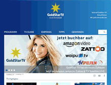 Tablet Screenshot of goldstar-tv.de
